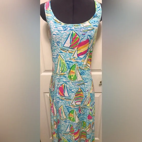 Lilly Pulitzer You Gotta Regatta Treena Maxi Dress - Picture 7 of 16